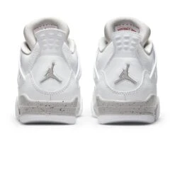 Air Jordan 4 Retro White Oreo (2021) (GS) -Creps Lockers air jordan 4 retro white oreo 2021 gs dj4699 100 heel