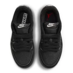 Air Jordan X Travis Scott 1 Low OG SP Black Phantom (PS) -Creps Lockers air jordan x travis scott 1 low og sp black phantom ps do5442 001 top down