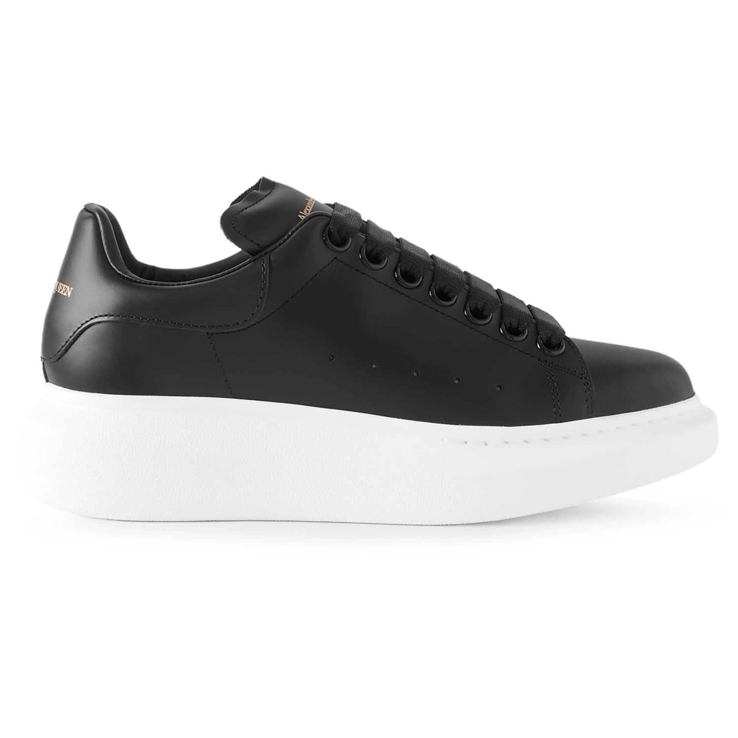 Alexander Mcqueen Raised Sole Black Sneaker 1 Alexander Mcqueen Raised Sole Black Sneaker