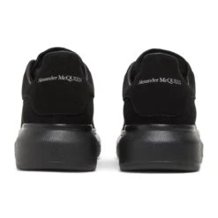 Alexander Mcqueen Raised Sole Suede Triple Black Sneaker (W) -Creps Lockers alexander mcqueen raised sole suede triple black sneaker back 0381c3f0 5f76 4aba bcc7 deb30fc19d1f