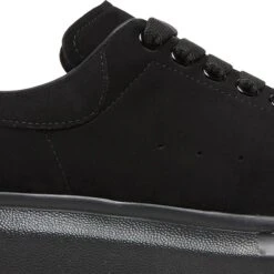 Alexander Mcqueen Raised Sole Suede Triple Black Sneaker (W) -Creps Lockers alexander mcqueen raised sole suede triple black sneaker detail dc3f75e6 01c4 4718 9225 aeeaa92f7958