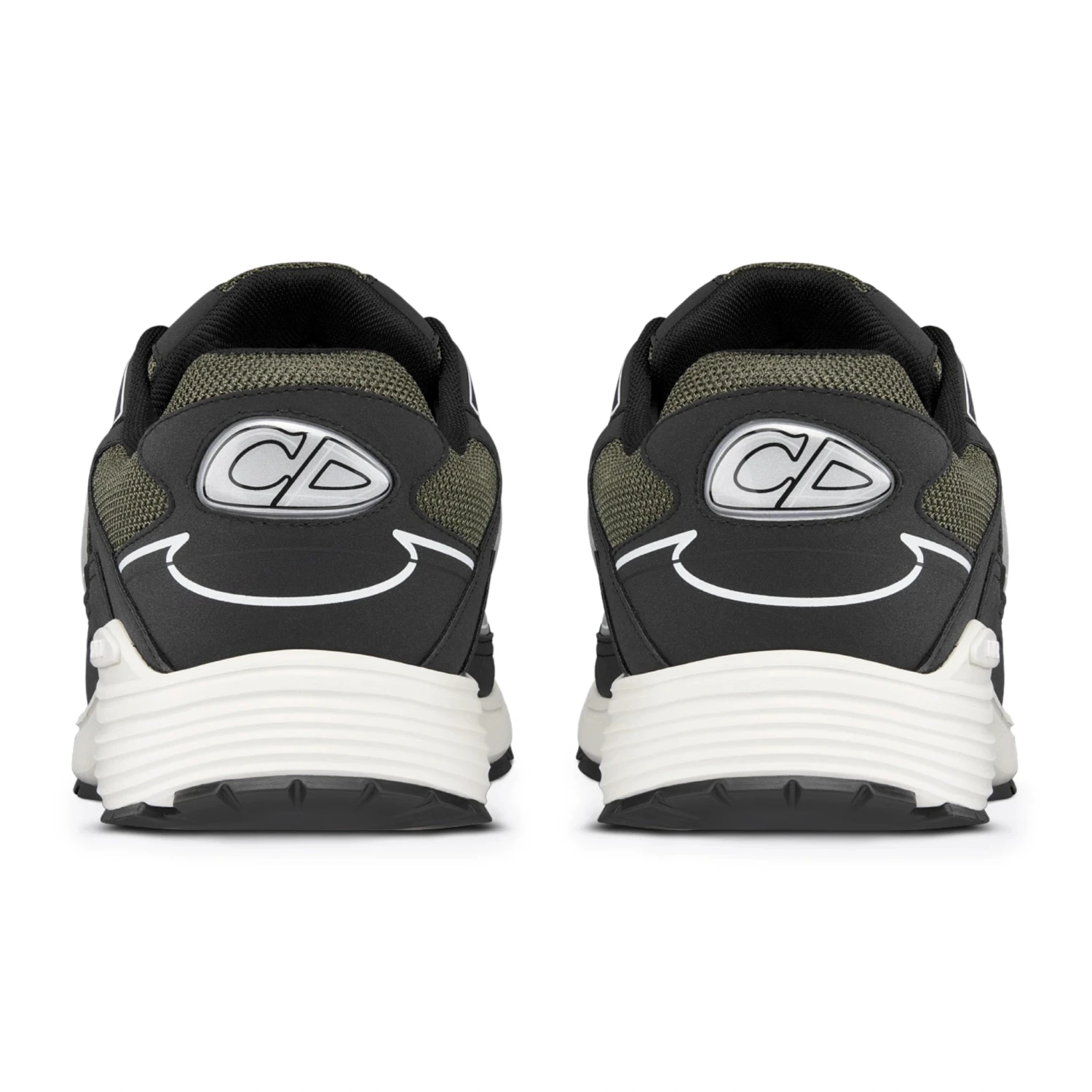 Dior B30 Mesh Deep Green Black Trainer 4 Dior B30 Mesh Deep Green Black Trainer - Image 4