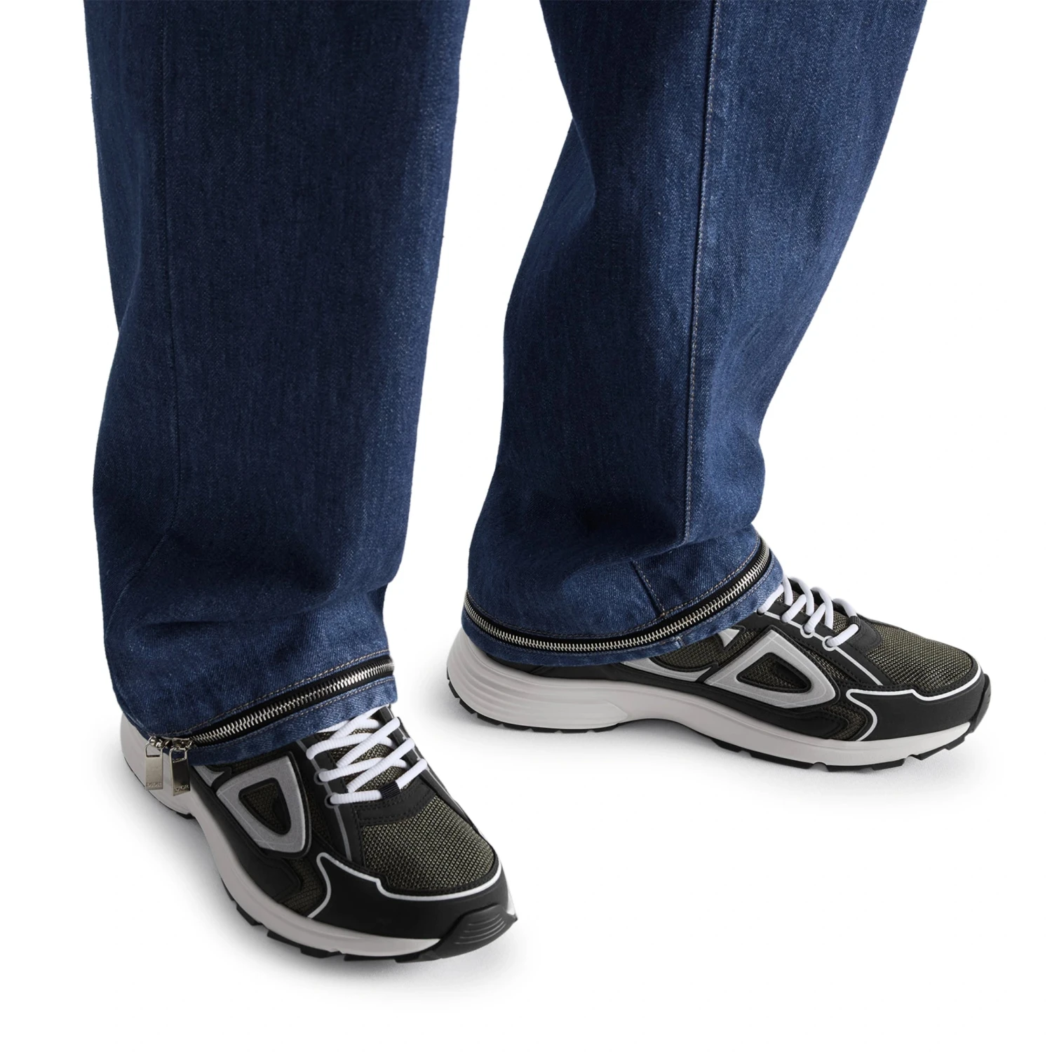 Dior B30 Mesh Deep Green Black Trainer 7 Dior B30 Mesh Deep Green Black Trainer - Image 7