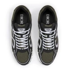 Dior B30 Mesh Deep Green Black Trainer 10 Dior B30 Mesh Deep Green Black Trainer -Creps Lockers dior b30 mesh deep green black trainer 3sn279zrd h664 top