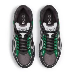 Dior B30 Mesh Deep Grey Green Black Trainer -Creps Lockers dior b30 mesh deep grey green black trainer 3sn279zrb h695 top