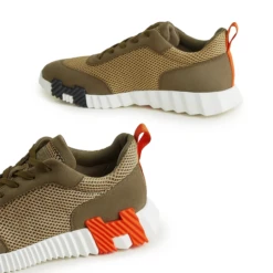 Hermès Paris Bouncing Sneaker Green -Creps Lockers hermes paris bouncing sneaker green h232856zh1r400 detail