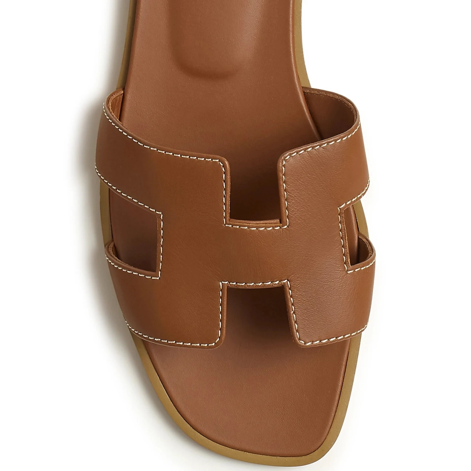 Hermès Paris Oran Gold Sandal 3 Hermès Paris Oran Gold Sandal - Image 3