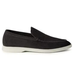 Loro Piana Summer Walk Suede Caviar Loafers