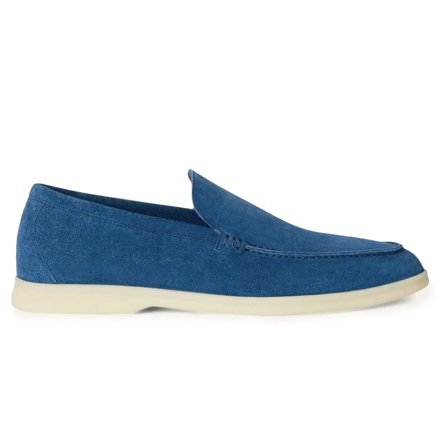 Loro Piana Summer Walk Suede Cobalt Ink Loafers 1 Loro Piana Summer Walk Suede Cobalt Ink Loafers