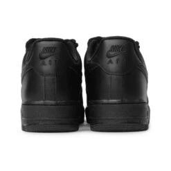 Nike Air Force 1 Low Rope Lace Black (GS) -Creps Lockers nike air force 1 low rope lace black gs 314192 009 back