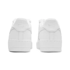 Nike Air Force 1 Low Rope Lace White (GS) -Creps Lockers nike air force 1 low rope lace white gs dh2920 111 front back