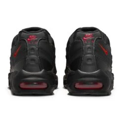 Nike Air Max 95 Black Red Orange -Creps Lockers nike air max 95 black red orange fz4626 002 back