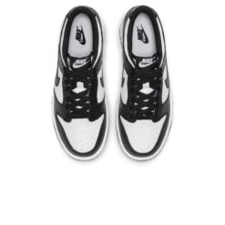 Nike Dunk Low Retro Black White Panda 2021 (GS) -Creps Lockers nike dunk low retro black 2021 gs cw1590 100 top