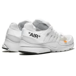 Nike X Off White Air Presto Triple White 8 Nike X Off White Air Presto Triple White -Creps Lockers nike x off white air presto triple white aa3830 100 heel