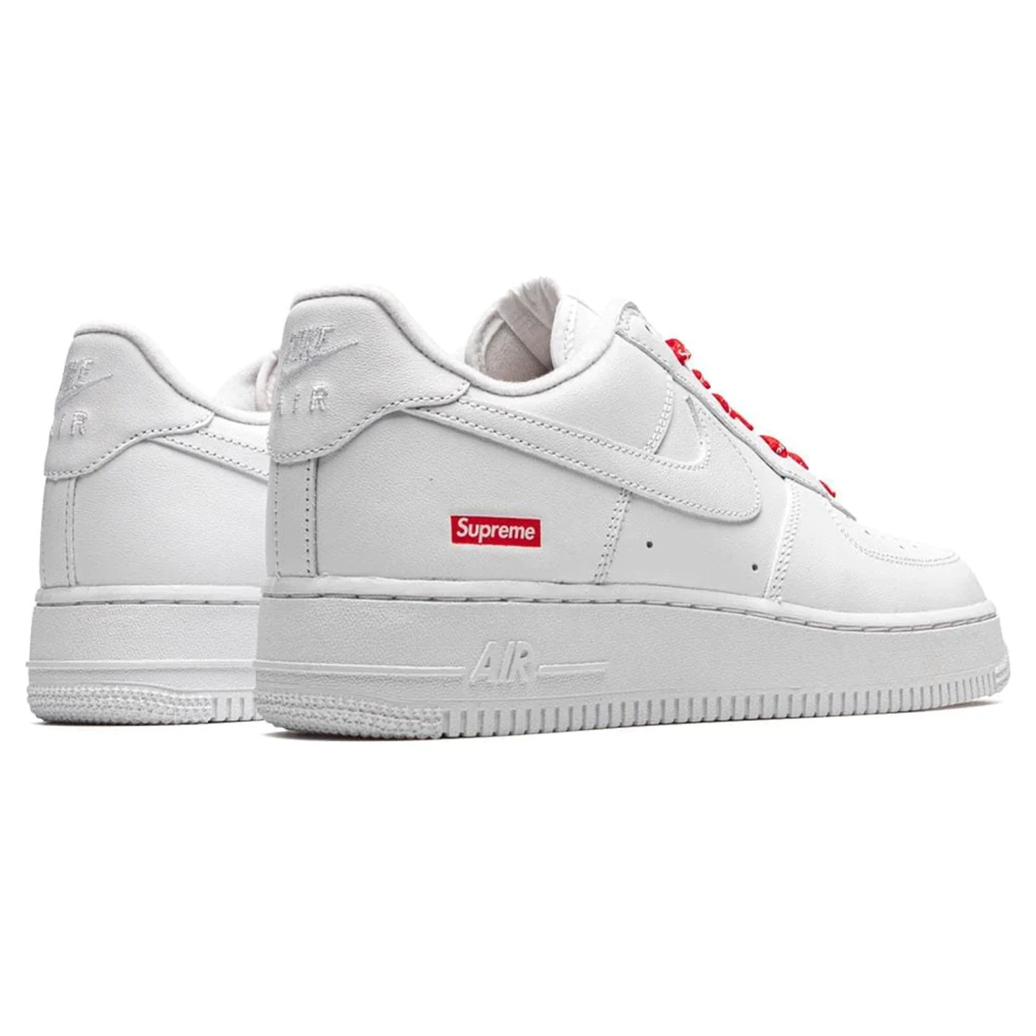 Nike X Supreme Air Force 1 Low White Box Logo 3 Nike X Supreme Air Force 1 Low White Box Logo - Image 3