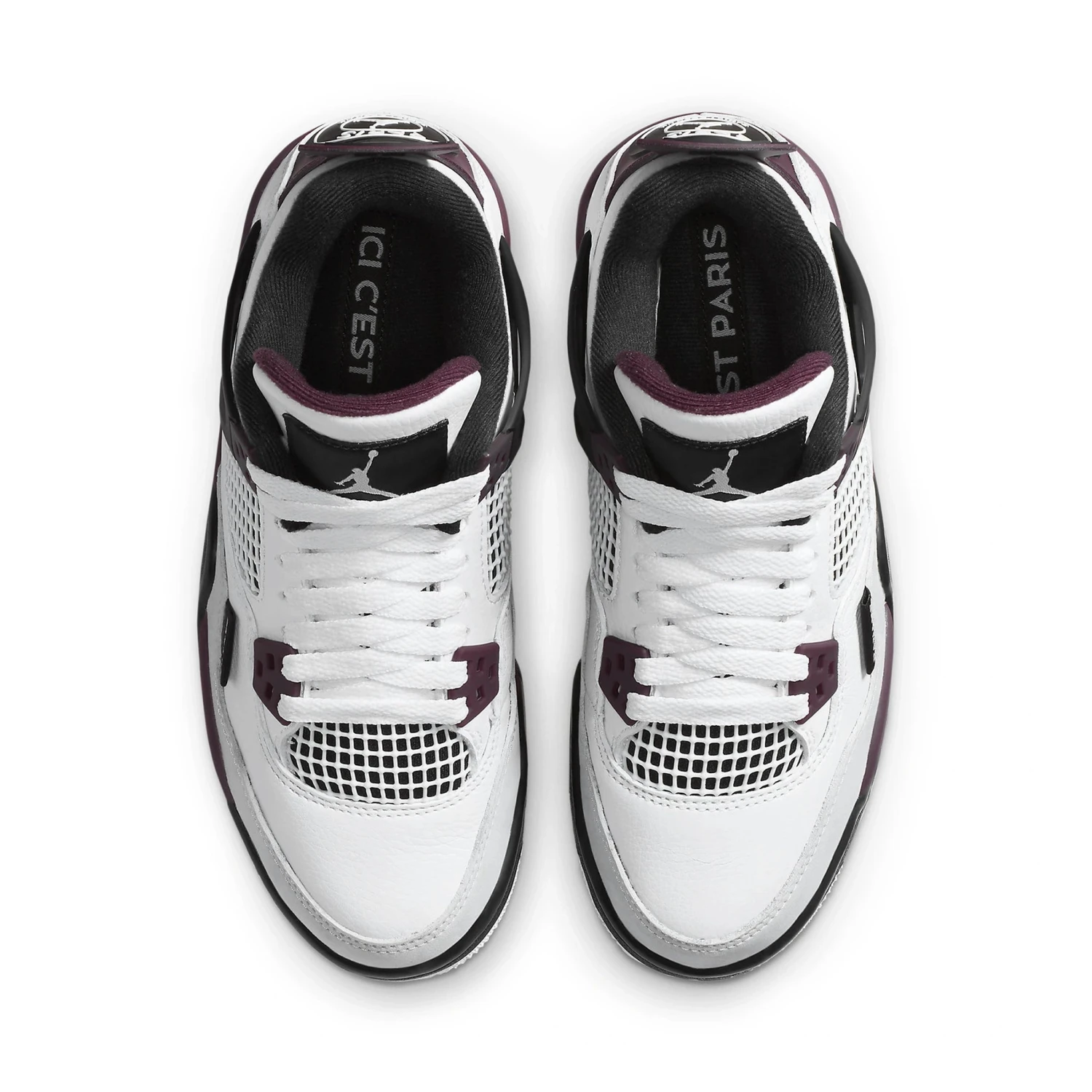 Paris Saint-Germain X Air Jordan 4 Retro Bordeaux (GS) 3 Paris Saint-Germain X Air Jordan 4 Retro Bordeaux (GS) - Image 3