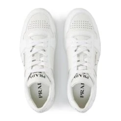 Prada Downtown Leather Low Top White Sneaker 7 Prada Downtown Leather Low Top White Sneaker -Creps Lockers prada downtown leather low top white sneaker top