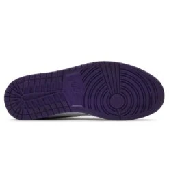 Preloved - Air Jordan 1 Retro High Court Purple White 10 Preloved - Air Jordan 1 Retro High Court Purple White -Creps Lockers preloved air jordan 1 retro high court purple white 555088 500 Sole