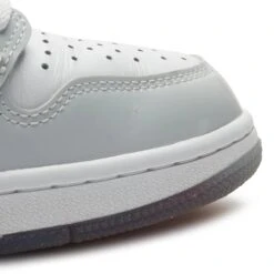 Preloved - Air Jordan 1 Retro High Zoom White Racer Blue 11 Preloved - Air Jordan 1 Retro High Zoom White Racer Blue -Creps Lockers preloved air jordan 1 retro high zoom white racer blue ck6637 104 toe box detail