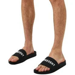 Represent Owners Club Black Pool Slides -Creps Lockers represent owners club black pool slides ms9001 01 model detail