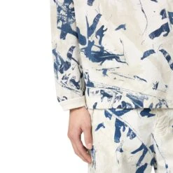 Stone Island Camouflage Textured Desert Sweatshirt -Creps Lockers stone island camouflage textured desert sweatshirts k1s156100036s00e6v009aDetailedFront