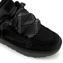 UGG Lowmel Trainer Black (W) -Creps Lockers ugg lowmel black trainer w 1144032 blk sole